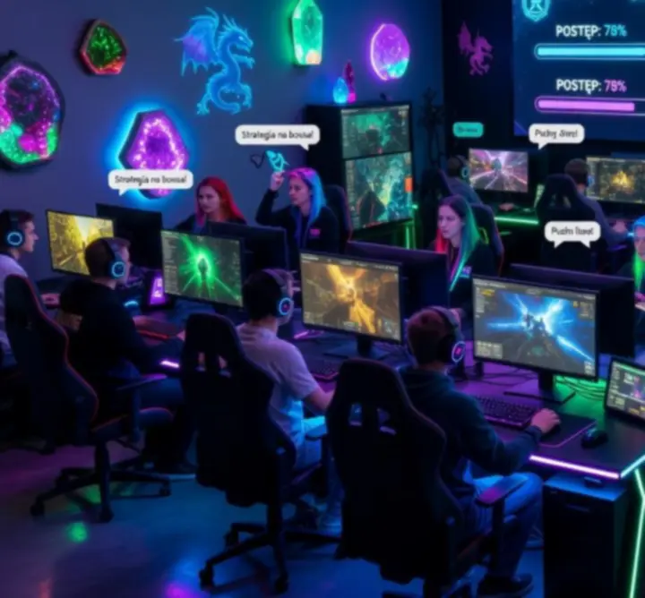 Dyskusja społeczności graczy Ultimate Level Up PL o strategiach i levelowaniu postaci